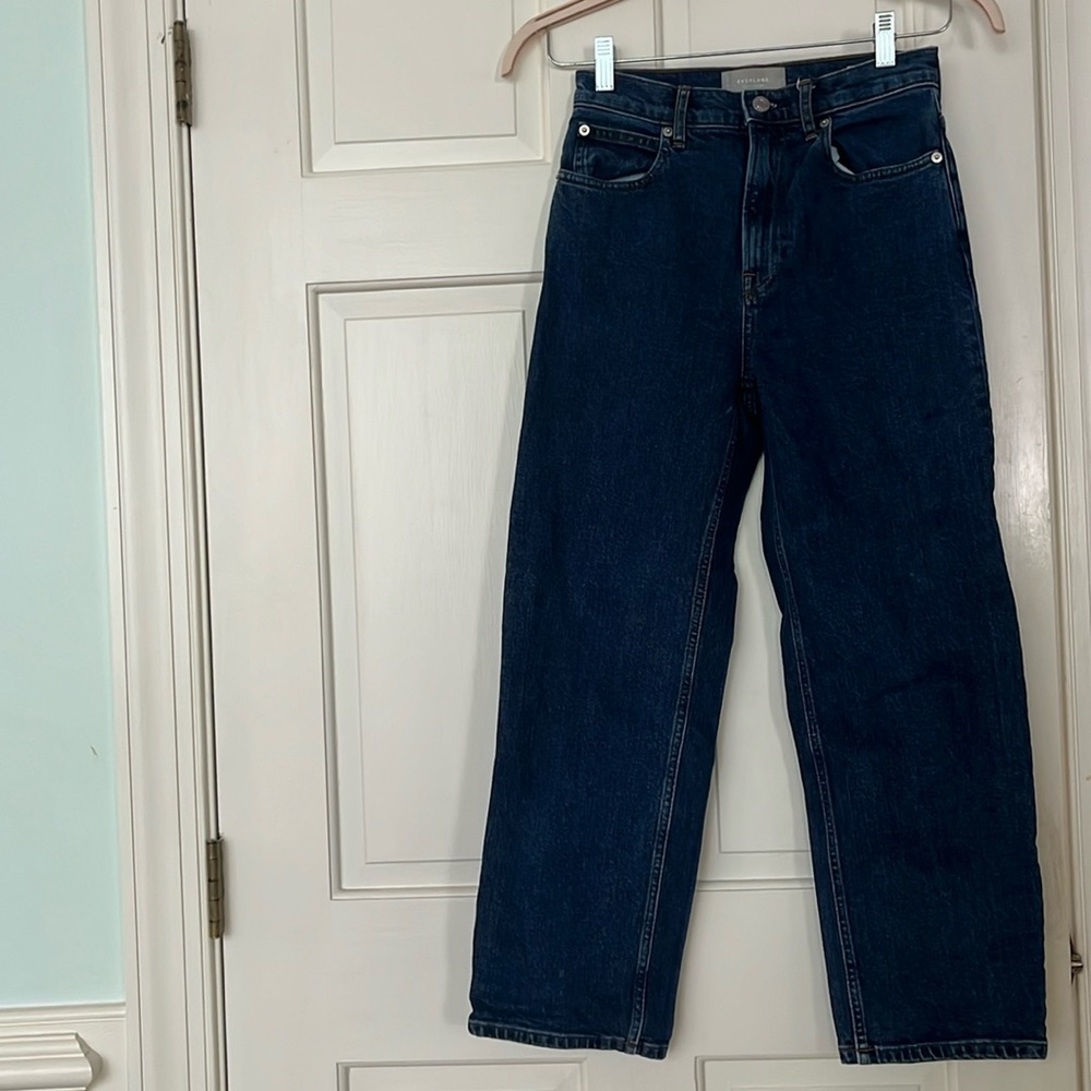 Everlane high rise jean